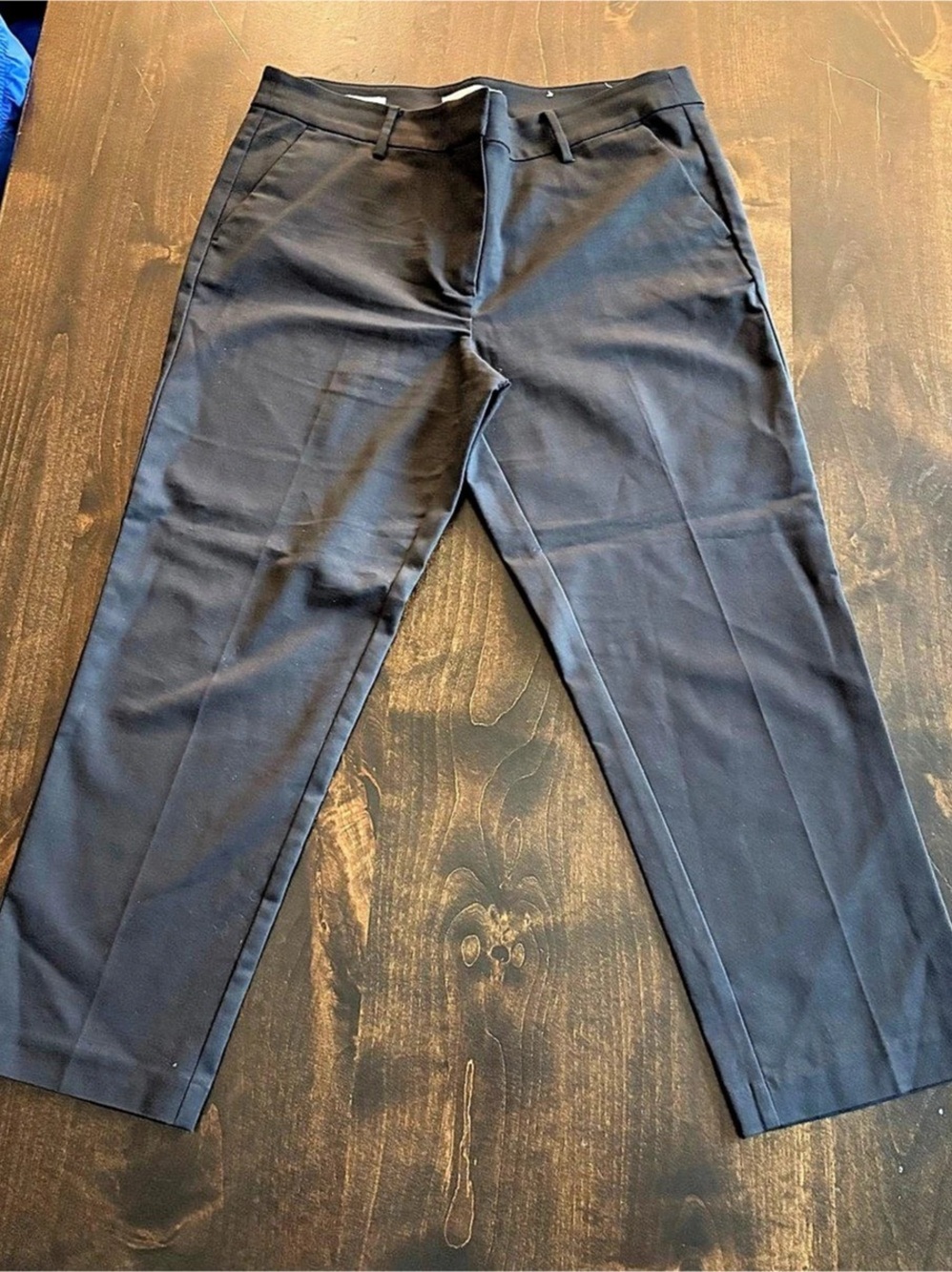 LOFT The Riviera Slim Pants Trousers Black Size 12